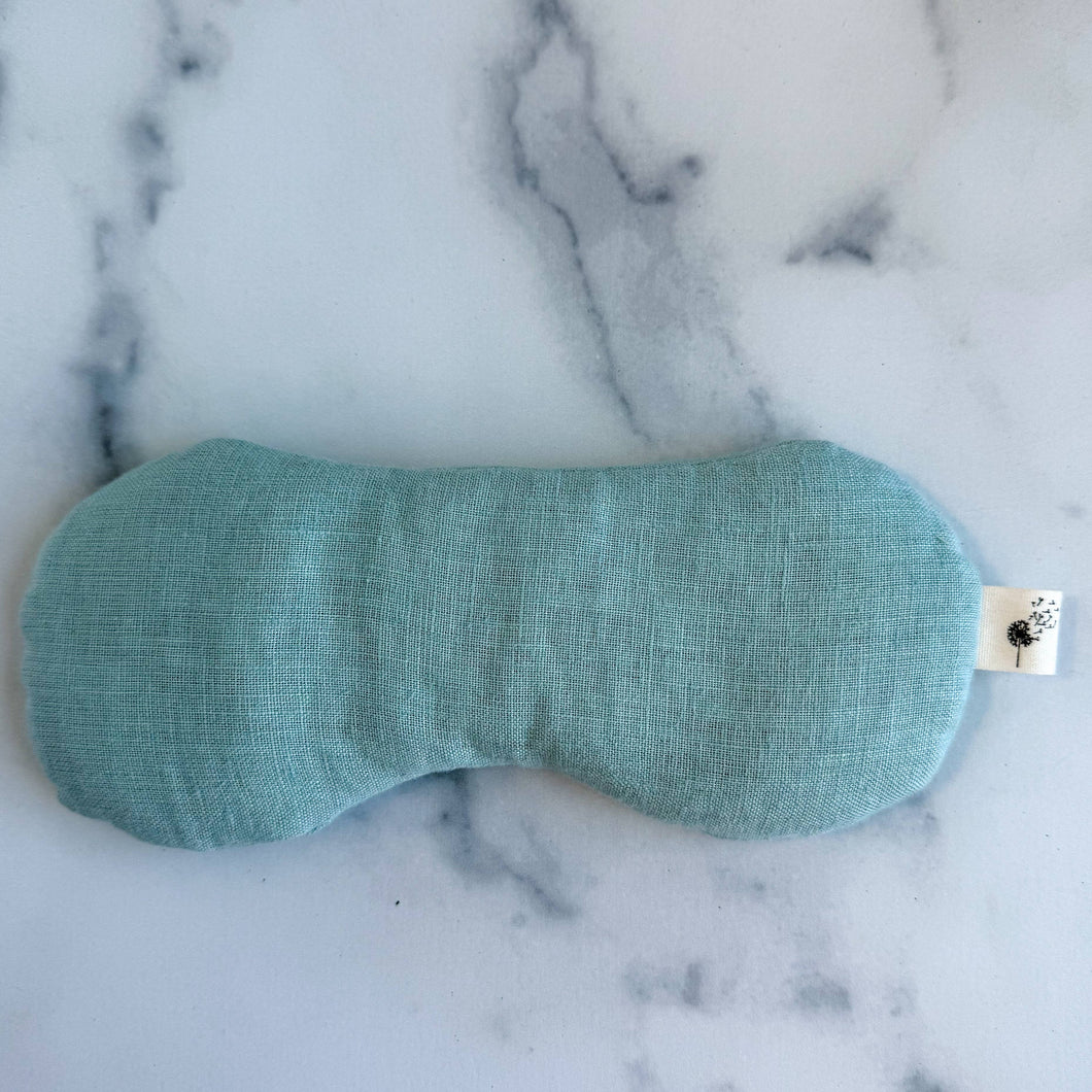 Therapeutic Eye Pillow | Peppermint Eucalyptus | Rice Pack