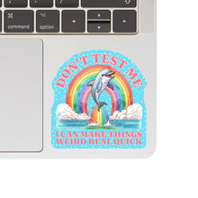 Load image into Gallery viewer, 80s Funny Bright Humor Nostalgia High Quality Vinyl Sticker
