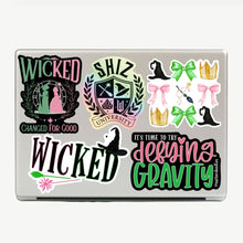 Load image into Gallery viewer, Defying Gravity Wicked Elphaba Movie Musical Vinyl Sticker
