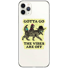Load image into Gallery viewer, Vintage Cute Funny Animal Vibes High Quality Vinyl Sticker
