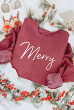 Load image into Gallery viewer, MERRY PUFF   Mineral Graphic Sweatshirt
