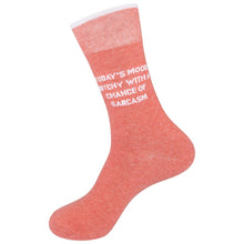 Load image into Gallery viewer, Today's Mood: Bitchy Socks
