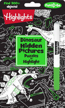 Load image into Gallery viewer, Dinosaur Hidden Pictures Puzzles to Highlight
