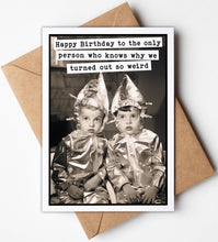 Load image into Gallery viewer, Birthday  Cards, Siblings
