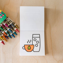 Load image into Gallery viewer, Tiny Eats Treats Easy Tear Glue Bind Coloring Book for Adult
