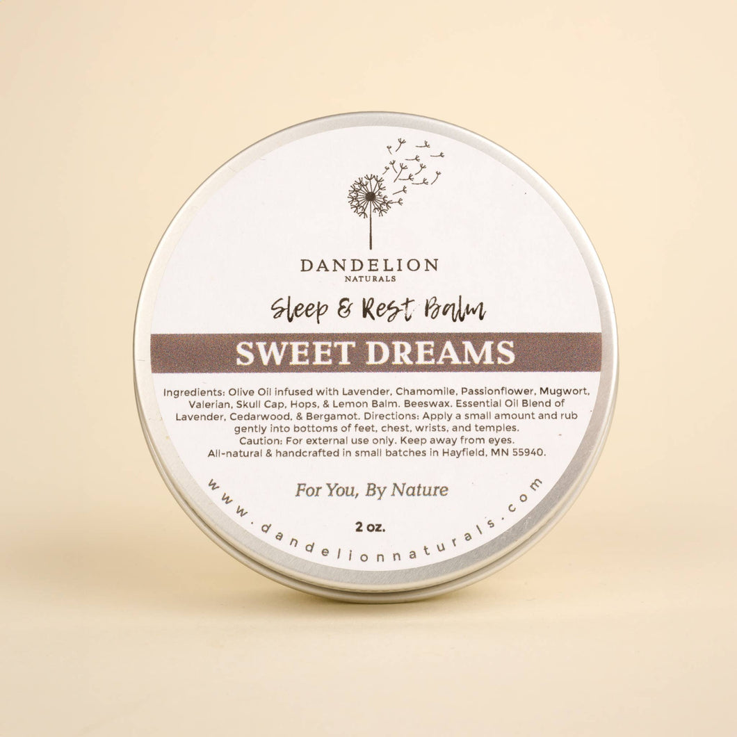 Sweet Dreams | Sleep Rest Balm | Calming Salve | Sleep Aid