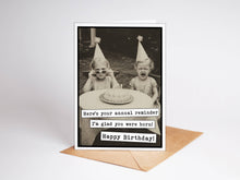 Load image into Gallery viewer, Birthday Cards - I'm glad you were born
