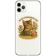 Load image into Gallery viewer, Feisty Kitty Cat Sarcastic Cute High Quality Vinyl Sticker
