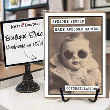 Load image into Gallery viewer, Awesome People Baby Shower Card
