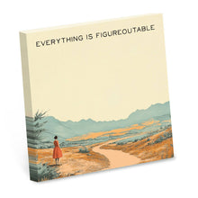 Load image into Gallery viewer, Everything is Figureoutable -  Motivational Sticky Note Pad
