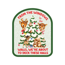 Load image into Gallery viewer, Holiday Christmas Funny Animal High Quality Vinyl Sticker
