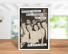 Load image into Gallery viewer, Funny Retirement Card - Excellent Co-Worker
