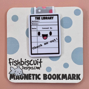 Read Books and Pet Dogs Magnetic Bookmark