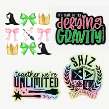 Load image into Gallery viewer, Defying Gravity Wicked Elphaba Movie Musical Vinyl Sticker
