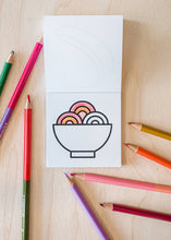 Load image into Gallery viewer, Tiny Eats Treats Easy Tear Glue Bind Coloring Book for Adult
