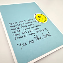 Load image into Gallery viewer, Better Because of You card 
