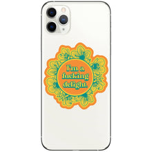 Load image into Gallery viewer, Fucking Delight Swear Funny High Quality Vinyl Sticker
