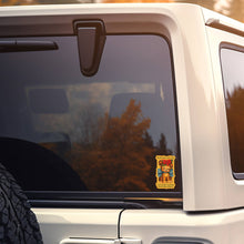 Load image into Gallery viewer, Holiday Christmas Dog Funny High Quality Vinyl Sticker 
