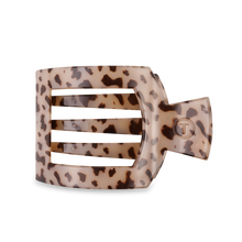Load image into Gallery viewer, Square Flat Hair Clip | Large | Blonde Tortoise
