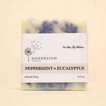 Load image into Gallery viewer, Peppermint &amp; Eucalyptus Bar Soap | Essential Oil Soap Bar
