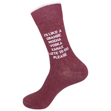 Load image into Gallery viewer, Grande Mocha Vodka Socks
