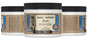 Rain | Goat Milk Body Butter | 2oz. Travel Size