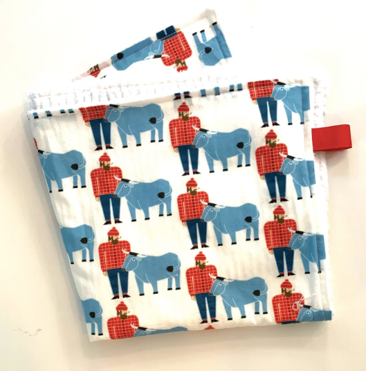 Hand Sewn Stroller Blanket