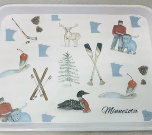 Local MN designed Melamine Trays