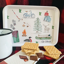 Load image into Gallery viewer, Local MN designed Melamine Trays

