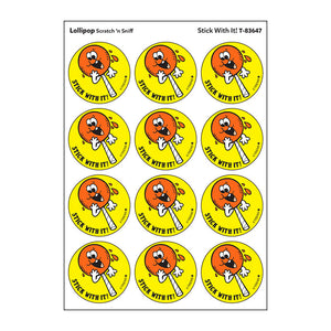 Stick With It!, Lollipop scent Retro Scratch 'n Sniff Stinky Stickers®
