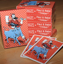 Load image into Gallery viewer, Paul and Babe Playing Cards
