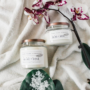 PALMS, PSALMS AND PROSECCO SOY CANDLES