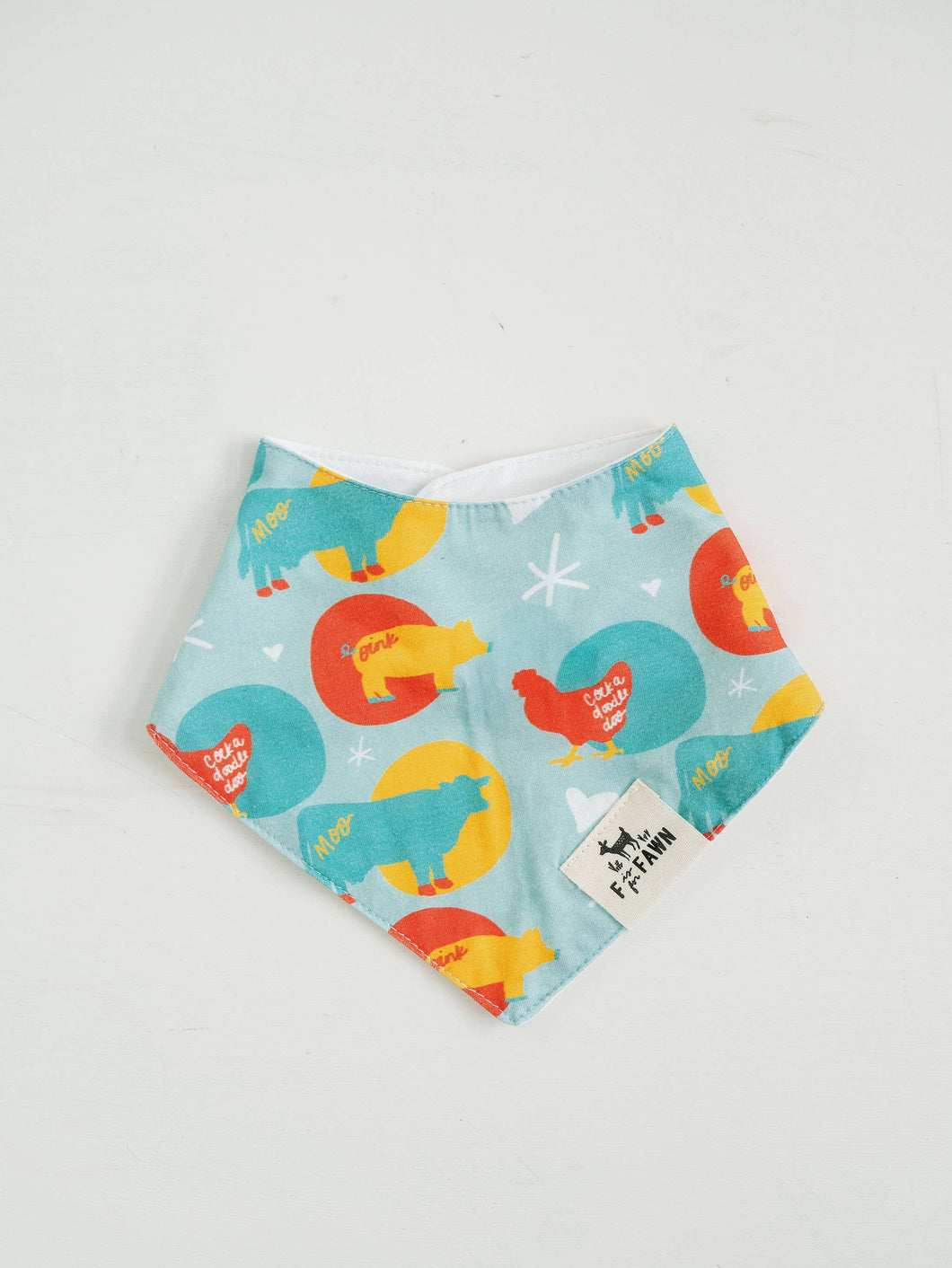 Farm Animals Bandana Bib