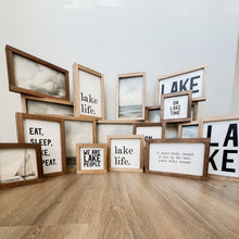 Load image into Gallery viewer, Lake Life | Wall Art
