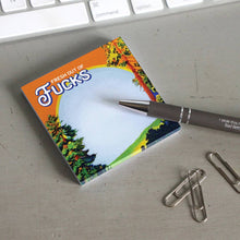 Load image into Gallery viewer, Fresh Out of Fucks - Funny Sarcastic Sticky Note Pad
