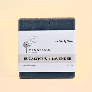 Eucalyptus Lavender Bar Soap | Essential Oil Only Soap Bar