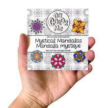 Load image into Gallery viewer, Mini Coloring Book Mystical Mandalas, 4"x4"
