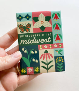 Midwest Wildflowers Hard Souvenir Magnet