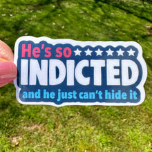 Load image into Gallery viewer, Indicted Trump Sticker
