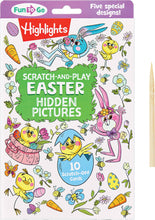 Load image into Gallery viewer, Scratch-and-Play Easter Hidden Pictures
