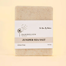 Load image into Gallery viewer, Juniper Sea Salt Bar Soap | Exfoliating Soap Bar
