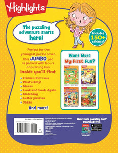 Jumbo Pad of My First Puzzles