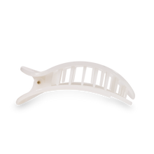 Load image into Gallery viewer, Round Flat Hair Clip | Large | Coconut White
