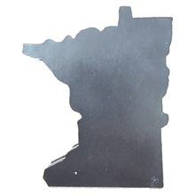 Load image into Gallery viewer, Minnesota State Shaped Paul &amp; Babe Wood Magnet
