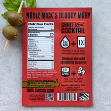 Load image into Gallery viewer, Bloody Mary Single Serve Craft Cocktail
