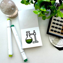 Load image into Gallery viewer, Science and Space Easy Tear Mini Coloring Book for Adult
