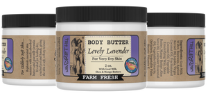 Lovely Lavender | Goat Milk Body Butter | 2oz. Travel Size