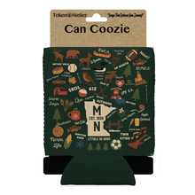 Load image into Gallery viewer, Minnesota Wallpaper 12 oz Can Coozie 
