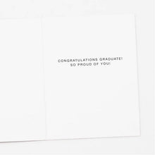 Load image into Gallery viewer, Girl Should Be Quote Graduation Card
