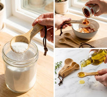 Load image into Gallery viewer, Bamboo Teaspoon Measuring Set
